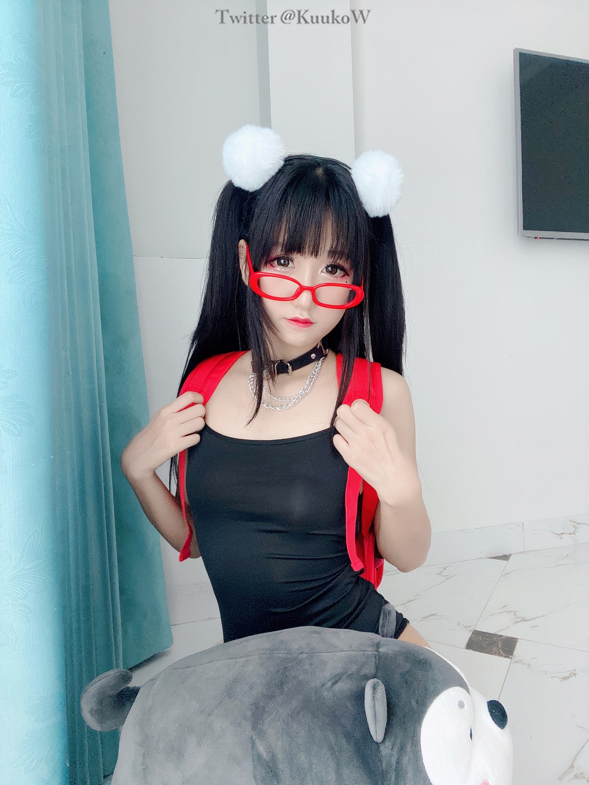 Kuuko W - NO.033 Megane chan[52P]-XikXak